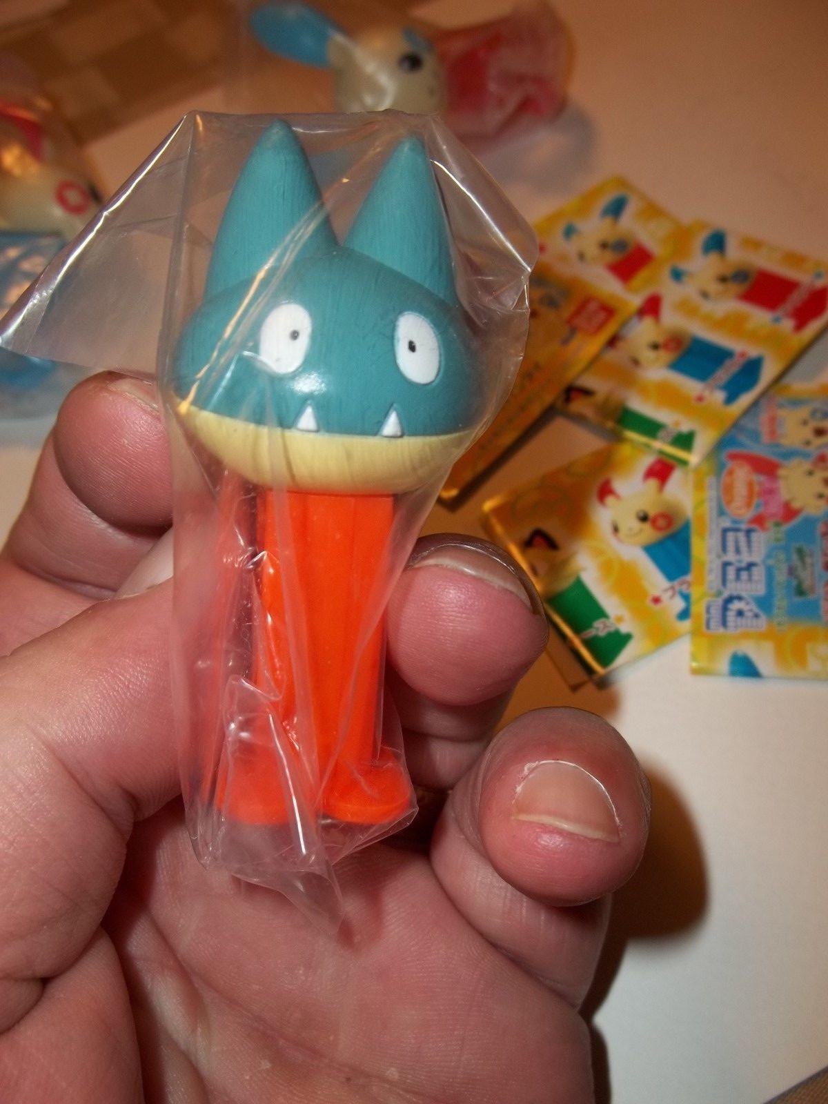 JAPANESE POKEMON SERIES #2 MINI PEZ FULL SET OF 5 VENDING INSERTS BAGGED 2004