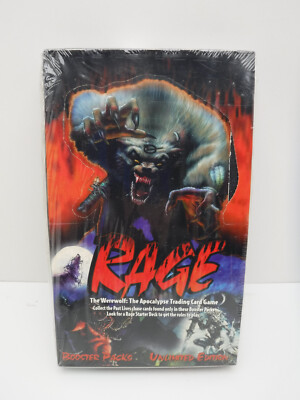 Rage Werewolf: The Apocalypse CCG Booster Box Factory Sealed