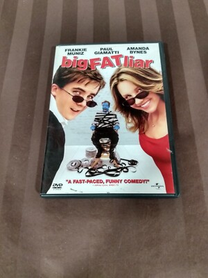 Big Fat Liar DVD Frankie Muniz Paul Giamatti Amanda Bynes