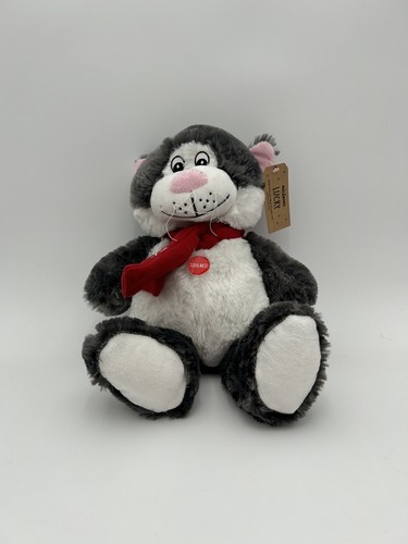 2019 Petsmart Lucky The Collectable Cat Plush Toy With Squeaker Snowflake Scarf
