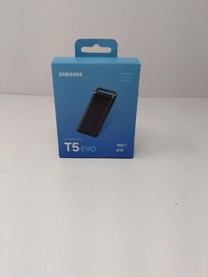 【新品未使用】Samsung Portable SSD T5 EVO 8TB Samsung T5 EVO 8TB External SSD - MU-PH8T0S/AM - External
