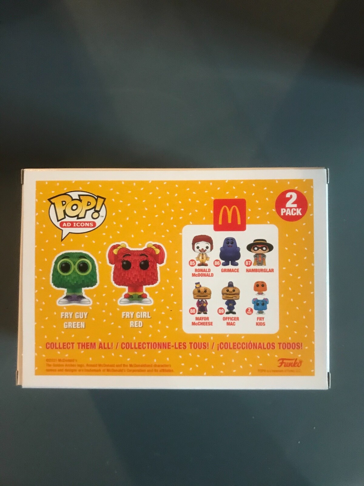 FRY KIDS FUNKO POP! AD ICONS MCDONALDS 
