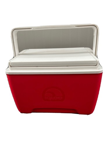 Igloo Island Breeze  red and white, 9 quart Lunch Cooler, 13
