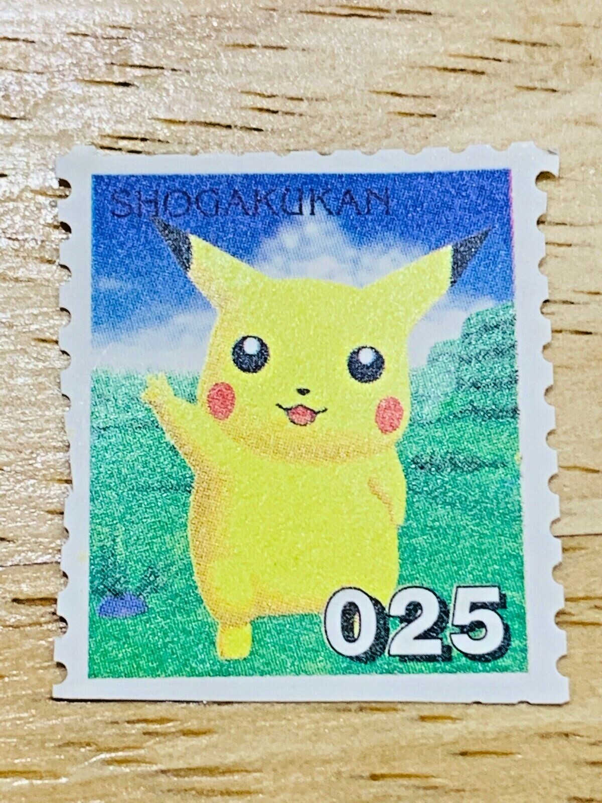 Pikachu Pokemon Mini Seal 025 Nintendo From Japan PP-18 F/S