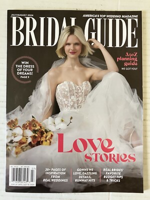 Bridal Guide Magazine July August 2024 Love Stories A-Z Planning Guide