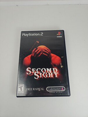 Second Sight (Sony PlayStation 2, PS2) Fast Free Shipping - Black Label