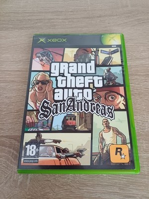 Grand Theft Auto GTA San Andreas Xbox - complet - fonctionnel - bon état PAL FR