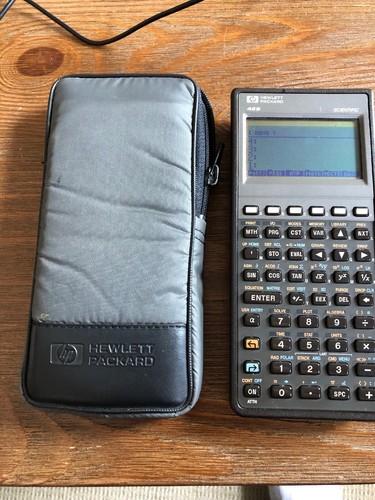 HP48S Scientific Calculator With Quick Reference Guide