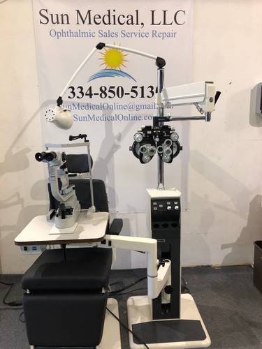 Reliance 7000 7720 exam chair stand Slit Lamp (-) Phoropter