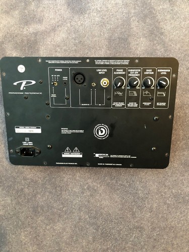 paradigm reference servo 15 subwoofer