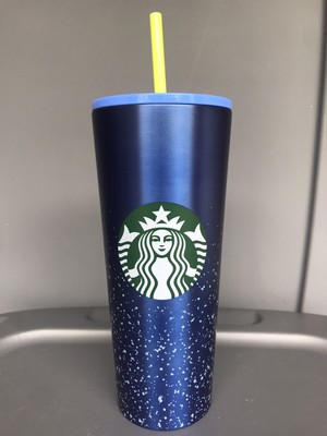 starbucks blue stainless steel tumbler