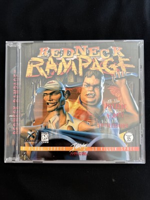 Redneck Rampage (PC, 1996) Tested Jewel Case Video Game - MINT DISC