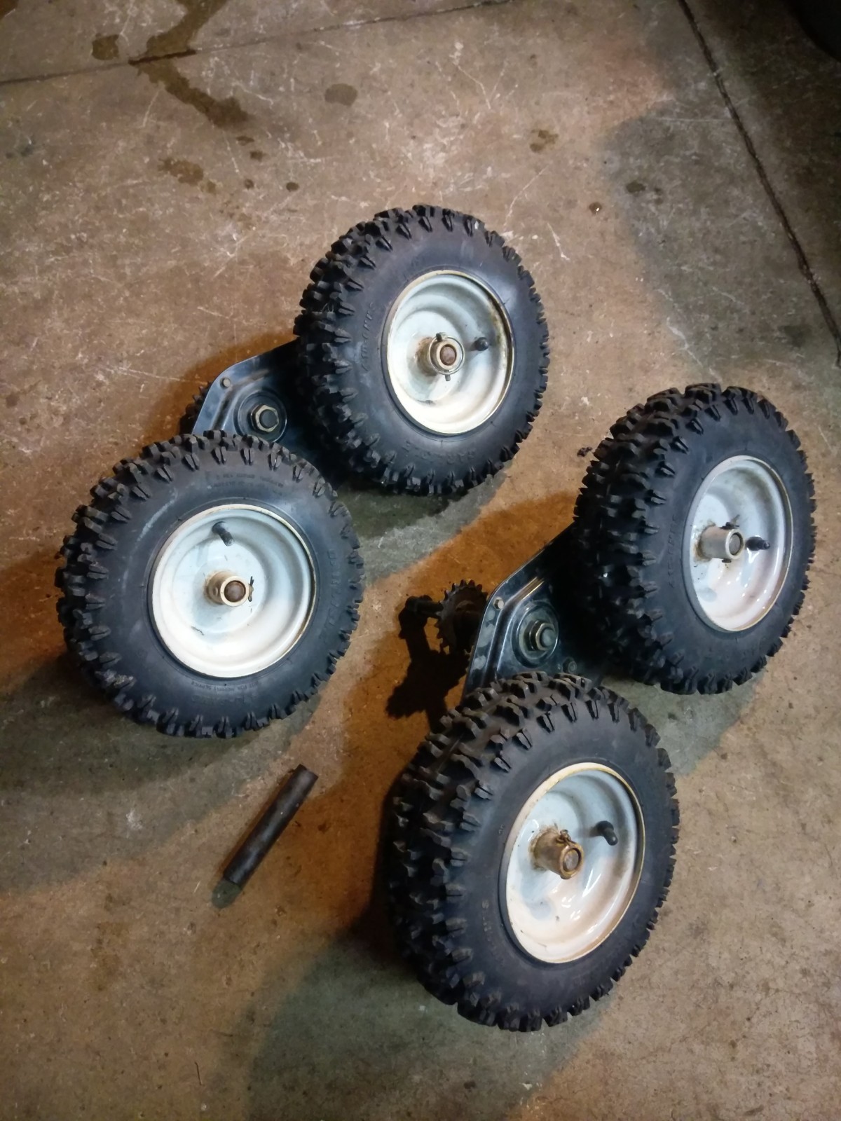 MTD Snowblower 4x4 4wd Four Wheel Drive Assembly Robot Power Wheels Project Trac