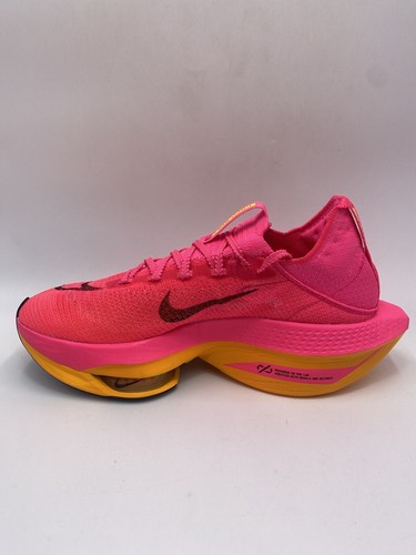 Pre-owned Nike Wmns Air Zoom Alphafly Next% 2 Pink Black Orange (dn3559 600) Wmns Sz 9.5