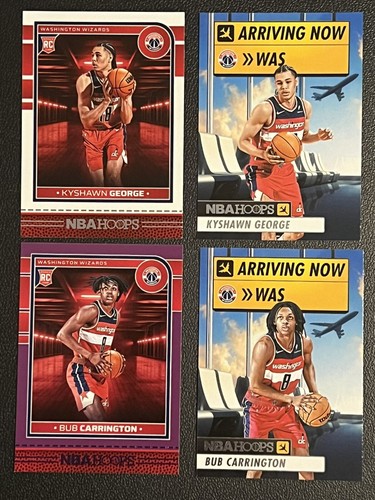Kyshawn George & Bub Carrington Rc Lot Purple Arriving Now