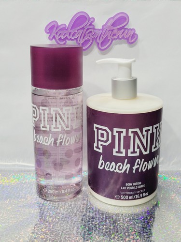 Victoria's Secret PINK 💜 BEACH FLOWER 16.9 oz Body Lotion W