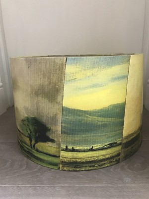 Ceiling Fan Light Color Anthropologie Watercolor Safari Lamp Shade