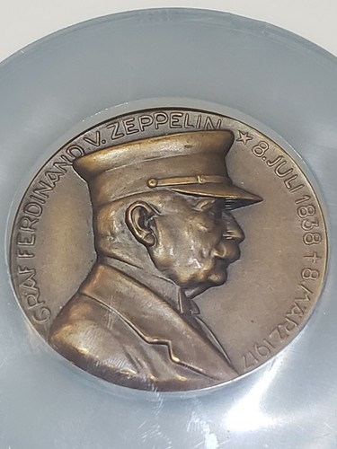 1924 Germany - Oversize NGC MS 64 - LZ 126 Zeppelin American