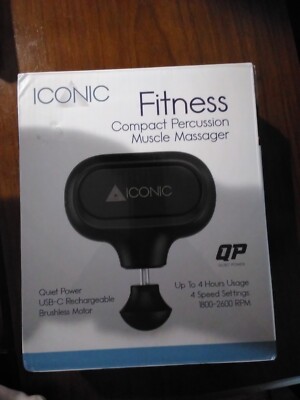 Iconic Fitness Compact Percussion Muscle Massager