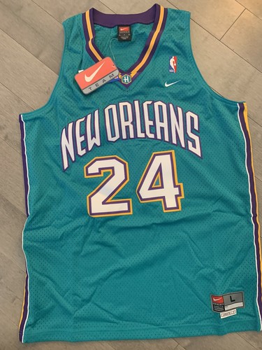 RARE‼️90s Charlotte Hornets Jamal Mashburn champion jersey