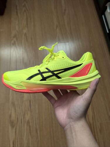 Asics Volleyball Shoes SKY ELITE FF 3 PARIS Safety Yellow Asics Volleyball Shoes SKY ELITE FF 3 PARIS Safety Yellow