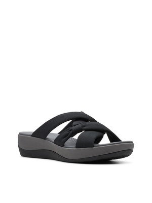 

Женские черные босоножки на танкетке Arla Rae на платформе 0,5 дюйма CLOUD STEPPERS BY CLARKS, размер 8,5 м, Черный, 26147511