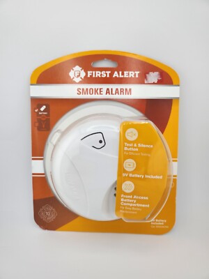 FIRST ALERT SMOKE ALARM, BATTERY ONLY