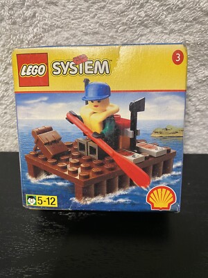NIB Vintage LEGO System Extreme Team Raft 2573, Promotional Set with Shell #3