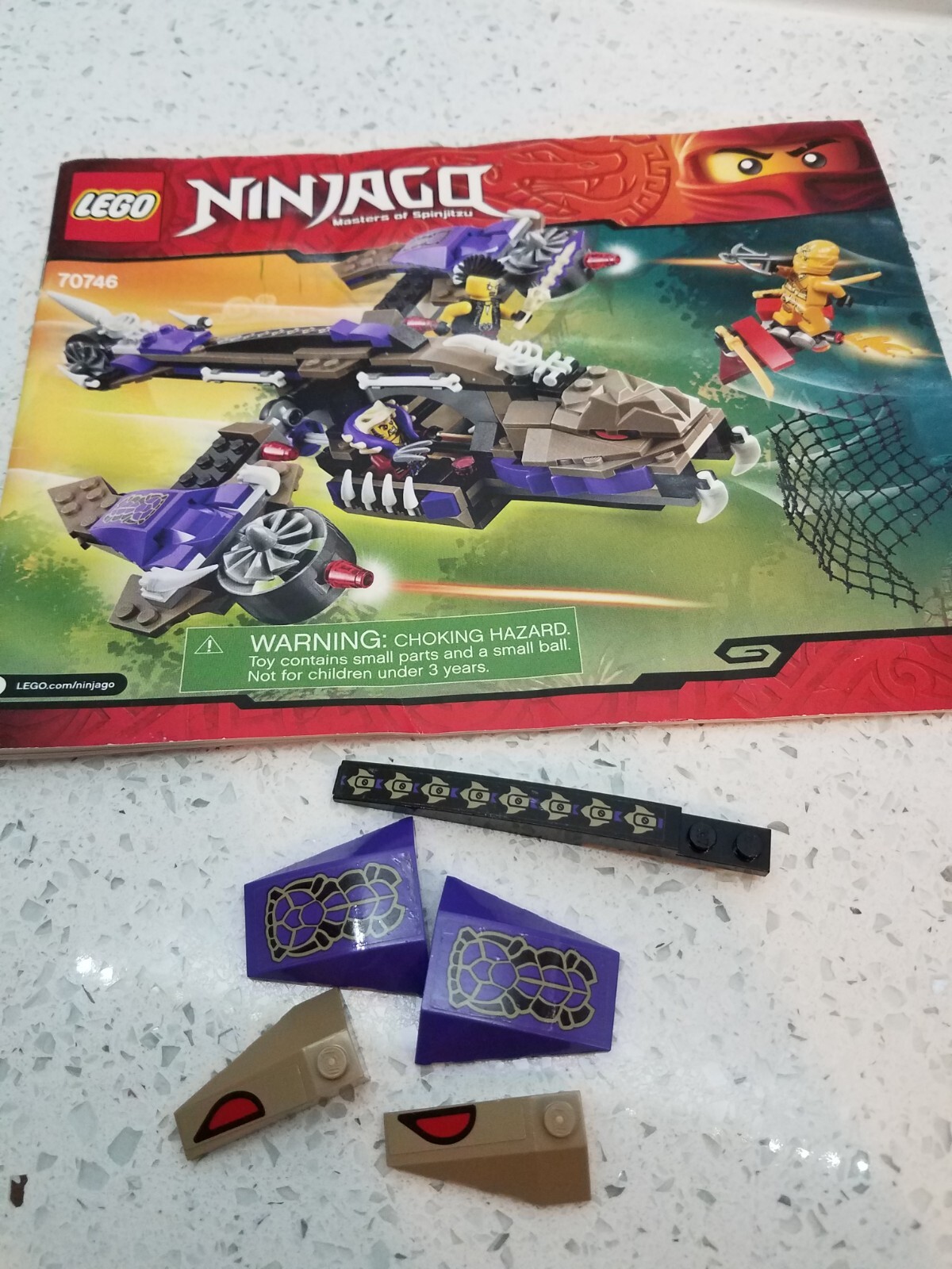 Lego 70746 Instructions and Sticker Parts Only Free Shipping eBay