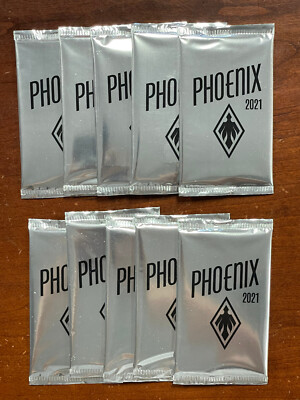 NEW 10 PACK 2021 Panini Phoenix Fire Burst Bonus 3-Card Celestial SSP Parallel