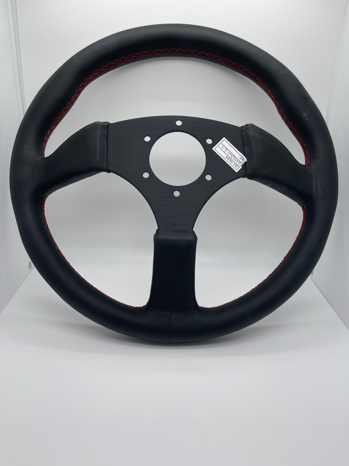 350mm momo style sports steering wheel with boss hub fits Si
