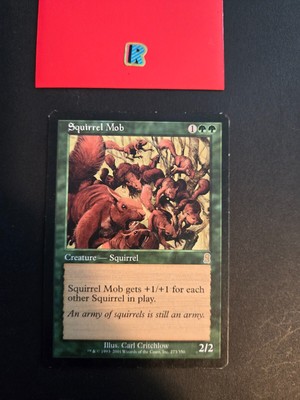 Squirrel Mob- Odyssey - MTG - Magic the Gathering Excellent Condition