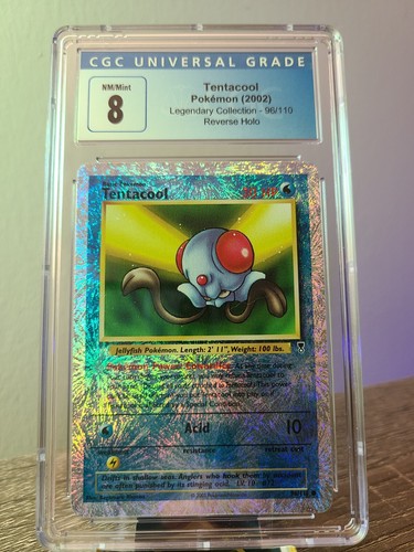 2002 Tentacool Pokemon Legendary Collection- 96/110 Reverse