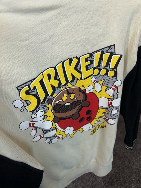 BT21 Embroidered Shooky Zippered Hoody SWEATER Small S | eBay
