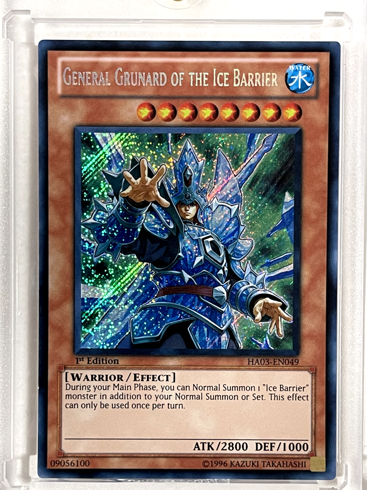 General Grunard of the Ice Barrier HA03-EN049 Secret Rare 1st