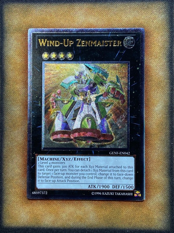 Yugioh Wind-Up Zenmaister GENF-EN042 Ultimate Rare NM | eBay