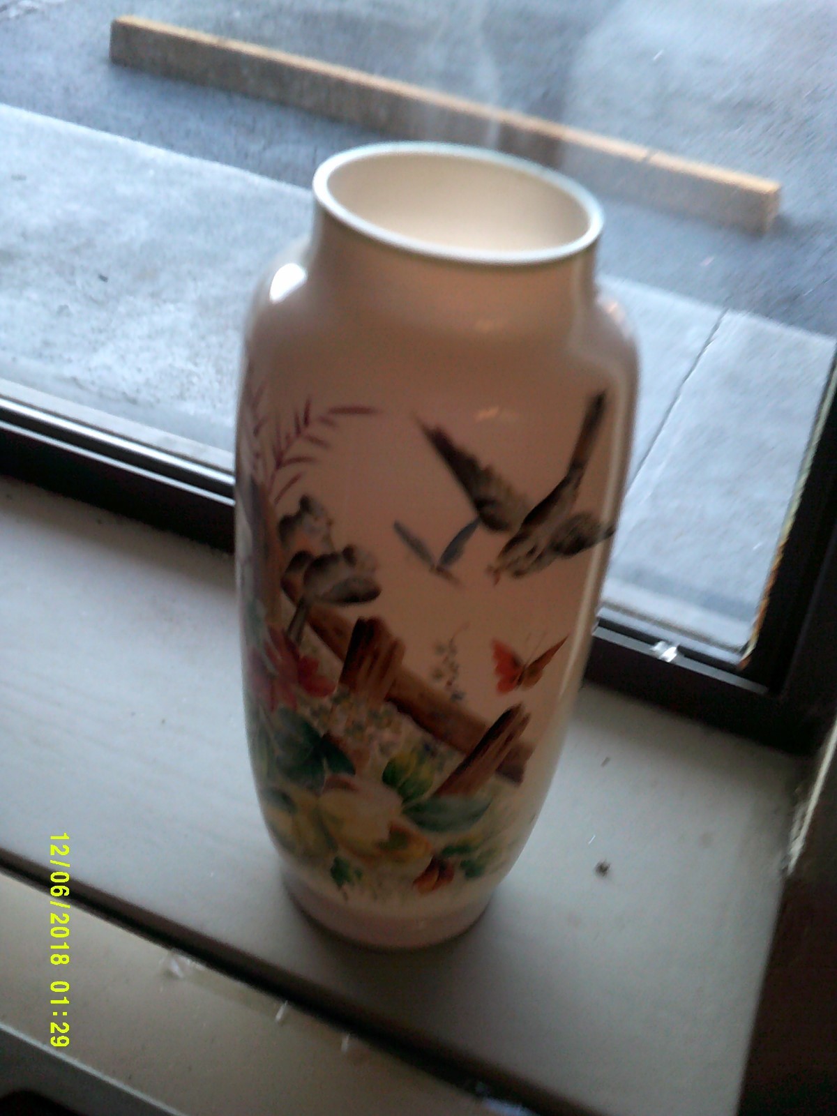 Tall Bristol Vase, really nice,