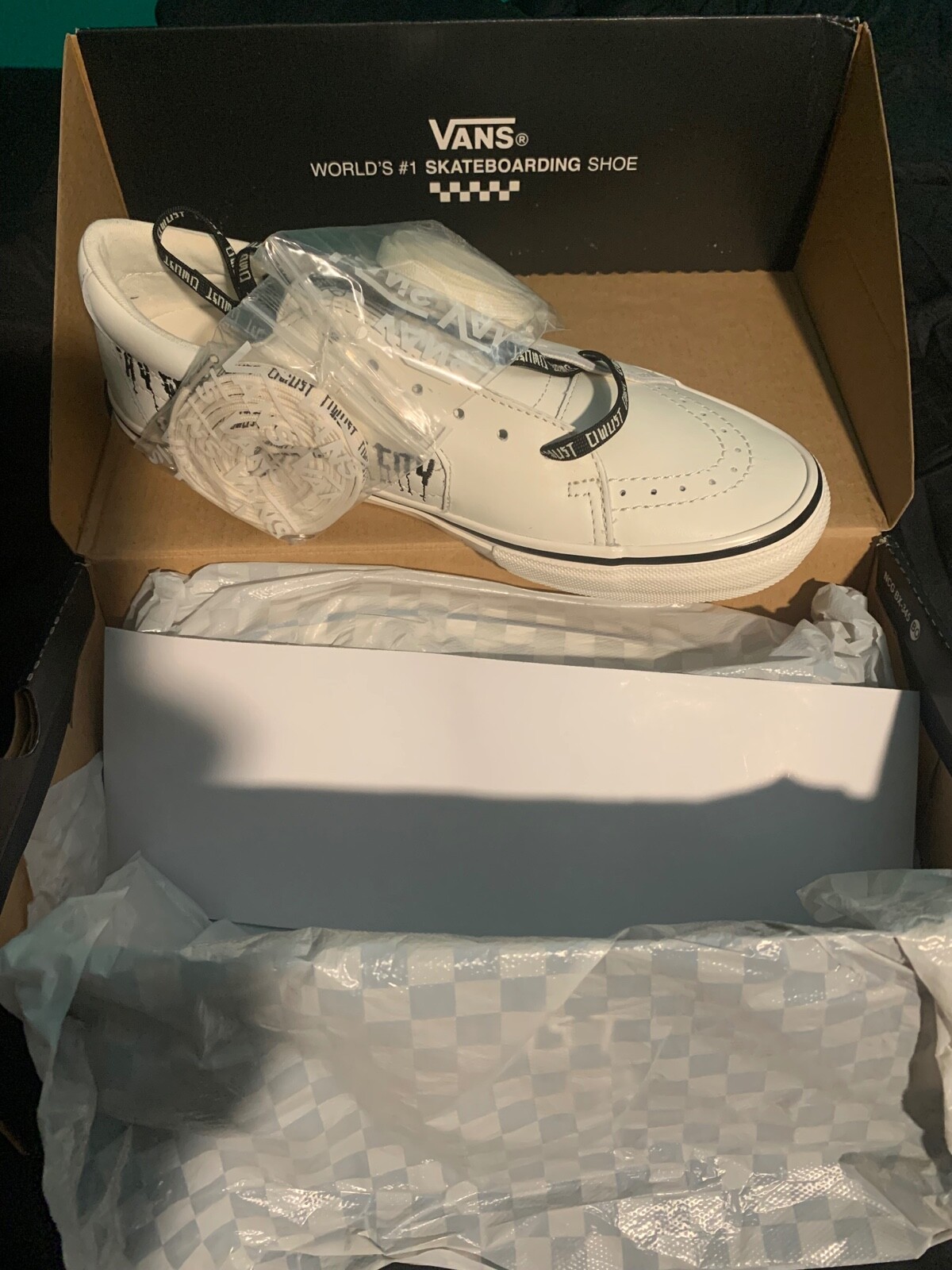 Pre-owned Vans X Civilist Snow White Berlin Skate Sk8-low Sneakers Limited-edition
