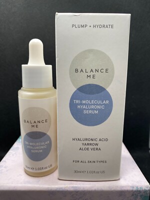 BALANCE ME Plump + Hydrate Tri Molecular Hyaluronic Serum 30mL