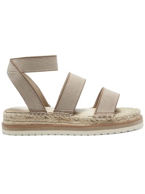 

VINCE CAMUTO Женские бежевые босоножки на танкетке 1 дюйм с отделкой эспадрильи Kolindia, 9 м, Бежевый, VC-KOLINDIA2