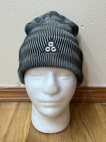 帽子 00s Nike acg beanie Nike ACG Peak Thermal Waffle Beanie Black White OS Unisex