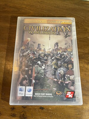 Sid Meier's Civilization IV: Warlords Mac - Disc Only!!