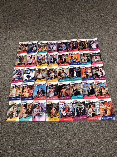 Romance Books Here Come The Grooms series lot of 40 assorted authors