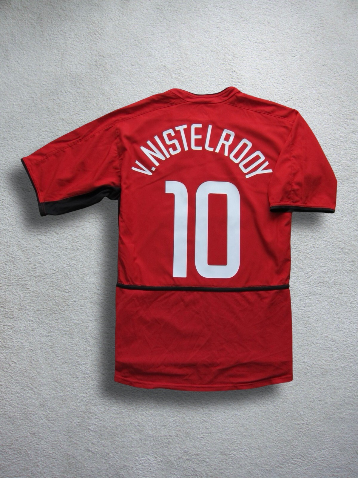 ウェア Nike Manchester United V. Nistelrooy 10 MANCHESTER UNITED 2002 2003 AWAY SHIRT LONG SLEEVE NIKE #10