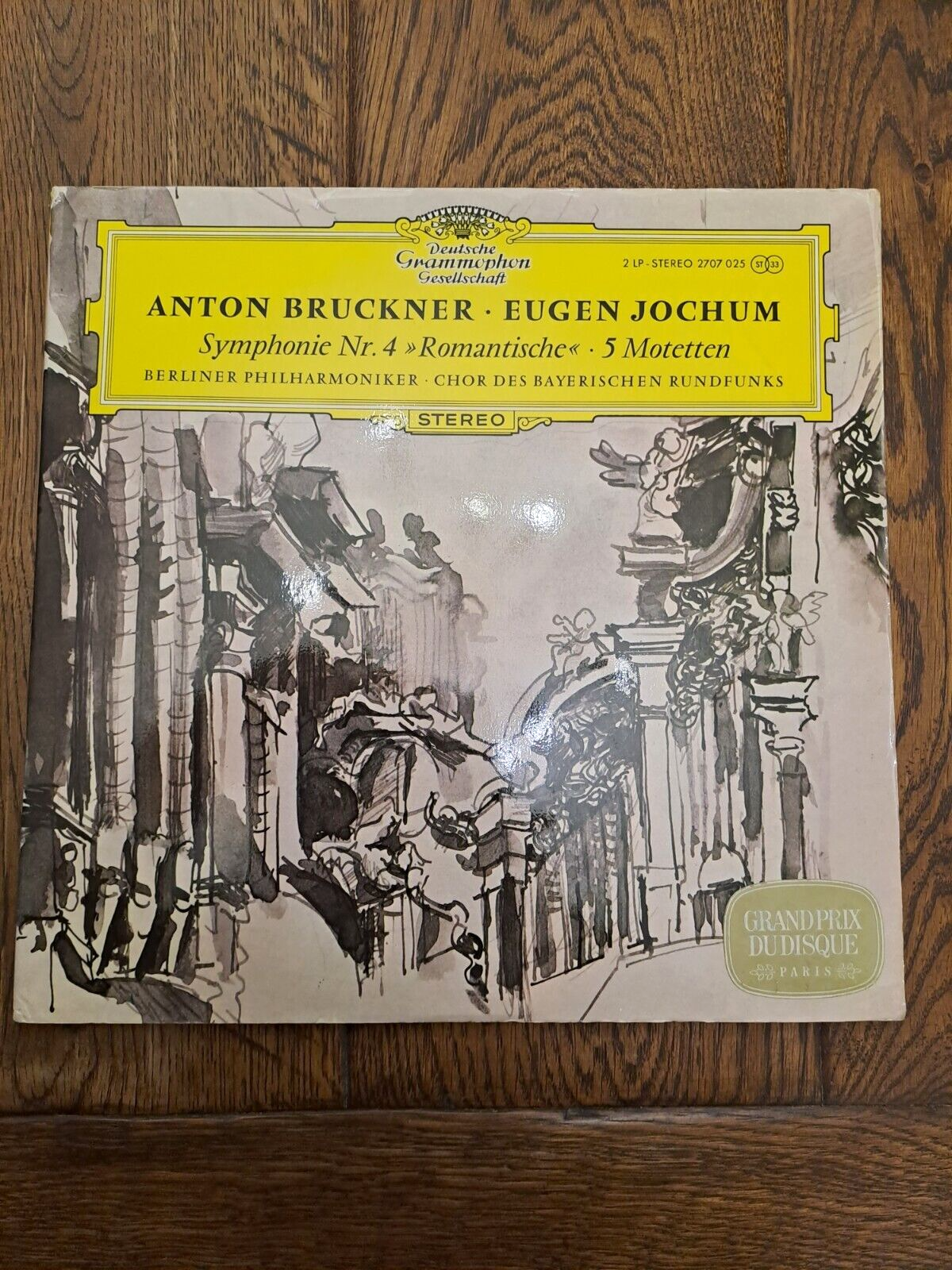 【中古】 Bruckner: Symphony No.8 / Jochum BRUCKNER Symphony 8 JOCHUM Berlin PO DGG 2707017 (138918