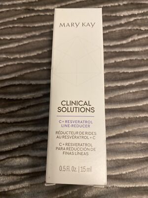 Mary Kay Clinical Solutions C+ Resveratrol Line Reducer New NIB EXP. 07/25