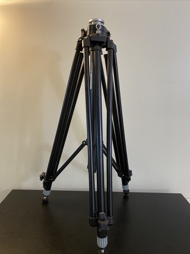 Manfrotto 028 Trépied Pro En Aluminium (Italie) - Bon état