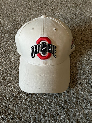 Vintage OSU Buckeyes 2007 Tostitos BCS National Champions Hat/Cap NWT Beige