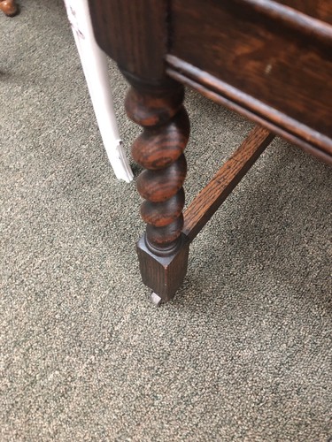 Antique Renaissance Barley Twist Wash Stand-RARE