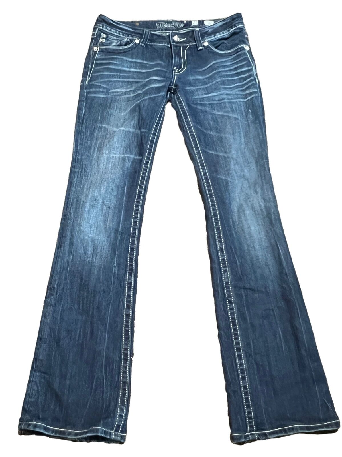 MISS ME BOOT CUT JEANS JP5335B5 SIZE 29 Embellished Pockets MISS ME BOOT CUT JEANS JP5335B5 SIZE 29 Embellished Pockets